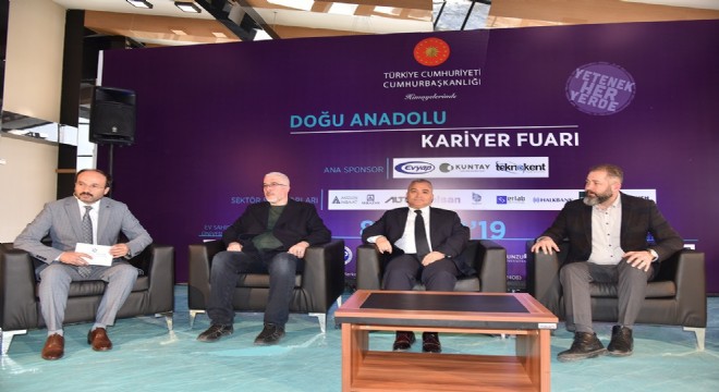 Doğu Anadolu Kariyer Fuarı panelle tamamlandı