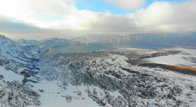 Doğu Anadolu'dan muhteşem kış görüntüleri