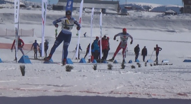 Doğu'da Kayakla Oryantiring Şampiyonası heyecanı