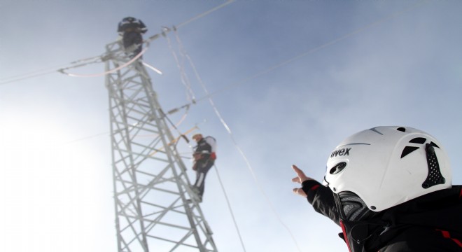 Doğu'da elektrik arızalarında 'drone' dönemi