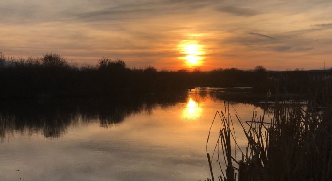 Doğu'da gün batımı bir başka güzel