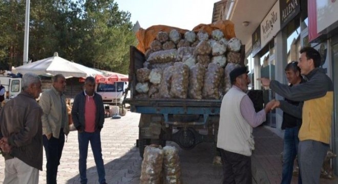 Doğu'da kışlık patates zamanı
