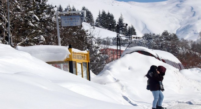 Doğu'dan kar rekoru