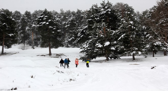 Doğu'dan kartpostallık kış görüntüleri