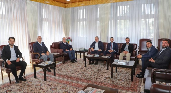 Duman'dan Rektör Çomaklı'ya ziyaret