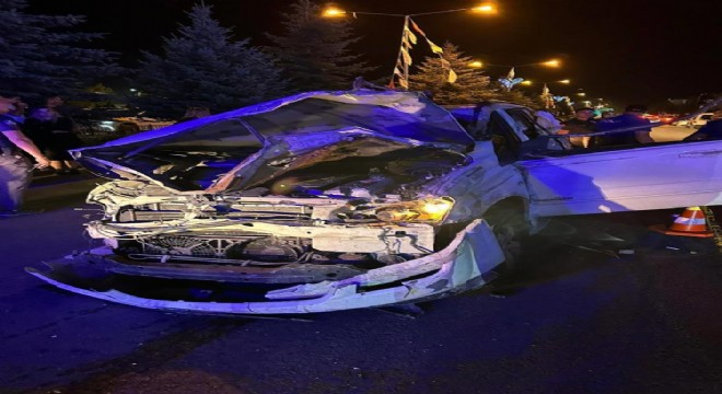 E – 80'de trafik kazası