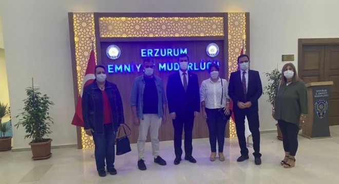 ERMED'den Emniyet Müdürü Tuncer'e ziyaret