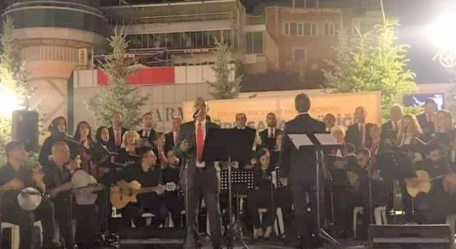ERVAK Korosu Atatürk'ün sevdiği şarkıları seslendirdi