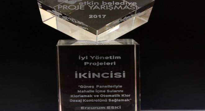 ESKİ'ye Etkin Belediye ödülü