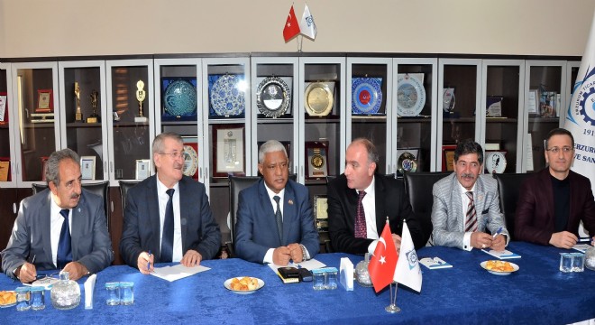ETSO Etiyopya Büyükelçisi Workneh'i ağırladı