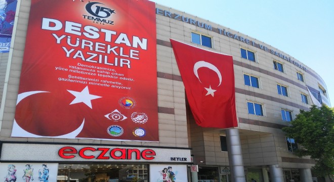 ETSO'dan dev ‘15 Temmuz' afişi