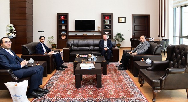 ETÜ Başkonsolos Ebrahimi'yi ağırladı