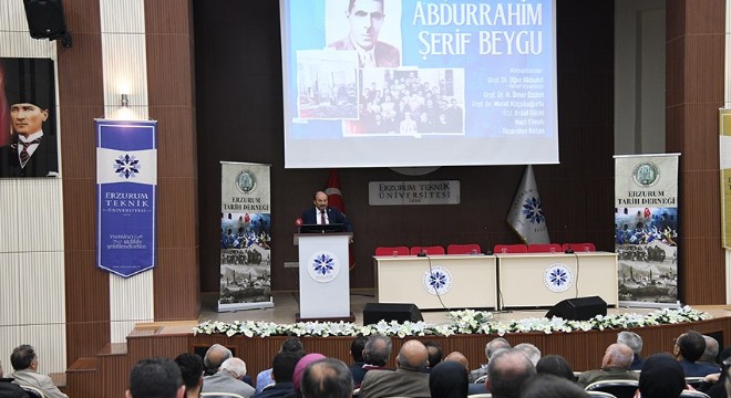 ETÜ'de Abdurrahim Şerif Beygu'ya vefa