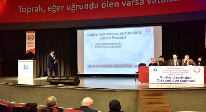 ETÜ'de Suriye Üzerinden Ortadoğu'ya Bakış