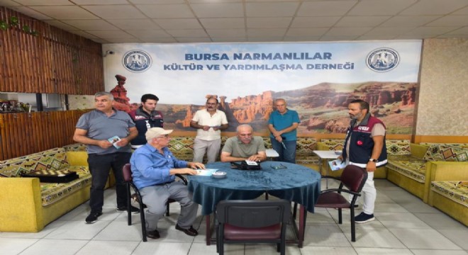 Emniyet Erzurum Narmanlılar Derneğini bilgilendirdi
