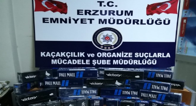 Emniyet'ten kaçak sigara operasyonu