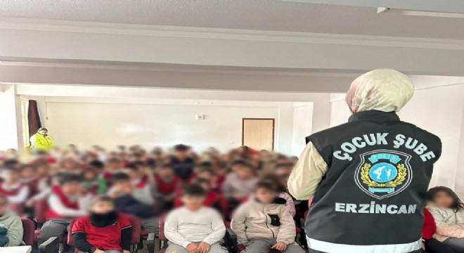 Emniyetten çocuklara suçtan korunma eğitimi