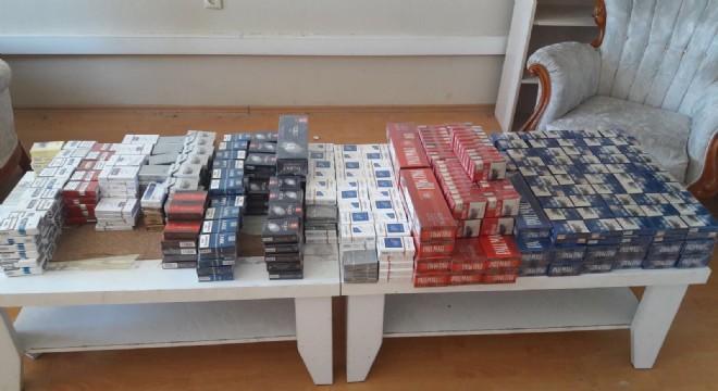 Emniyetten kaçak sigara operasyonu