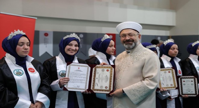 Erbaş: 'Kur'an'a inanan insan zalim olamaz'