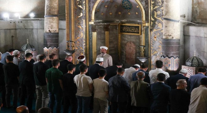 Erbaş'tan Ayasofya ruhu vurgusu