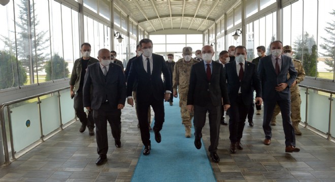 Erdil Erzurum'da incelemelerde bulundu
