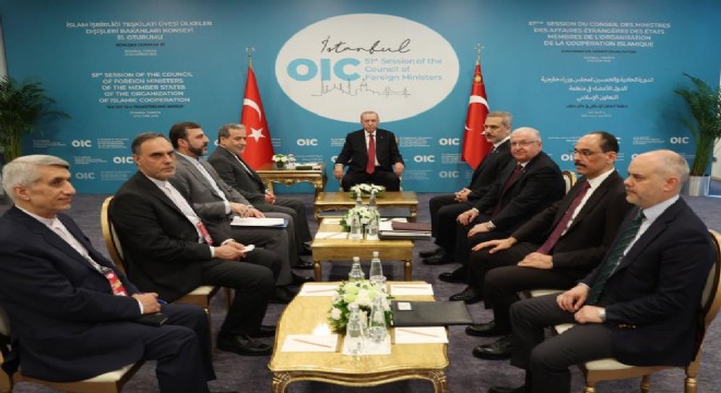 Erdoğan, Bakan Abbas Arakçi'yi kabul etti