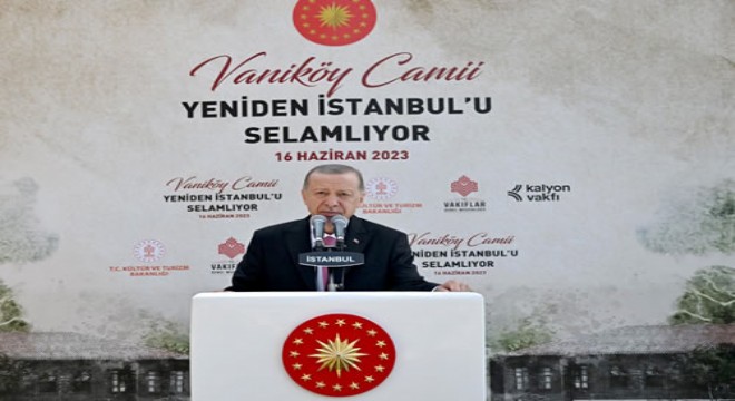 Erdoğan: 'Camiler bizim kimlik kartımız'