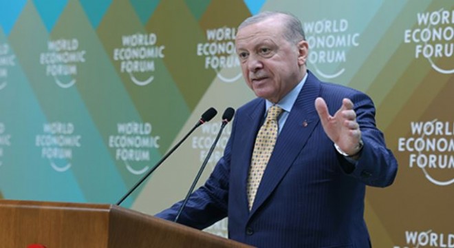 Erdoğan, Dünya Ekonomik Forumuna seslendi