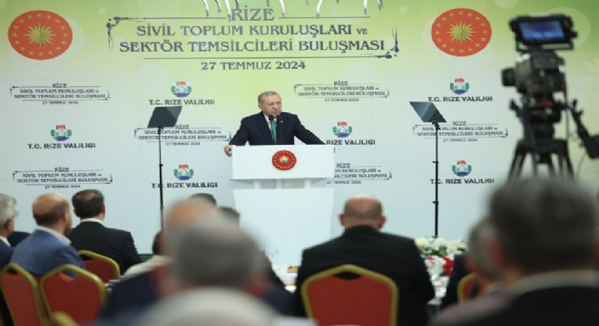 Erdoğan: