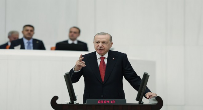 Erdoğan TBMM Genel Kuruluna seslendi