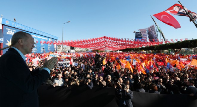 Erdoğan: 'Tercihimiz eser ve hizmet siyaseti'