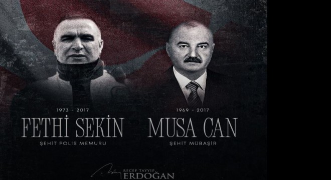 Erdoğan'dan Sekin ve Can için anma mesajı