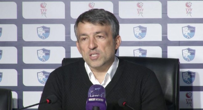 Erginer: ‘2 farklı 45 dakika oynadık'