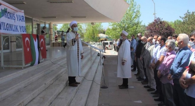 Erzincan'da Filistinliler için gıyabi cenaze namazı kılındı