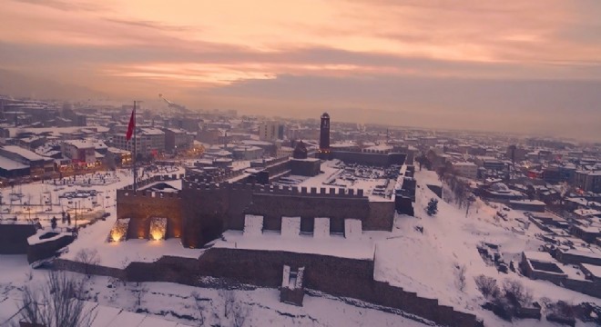 Erzurum 2023'ün soğuk rekorunu kırdı