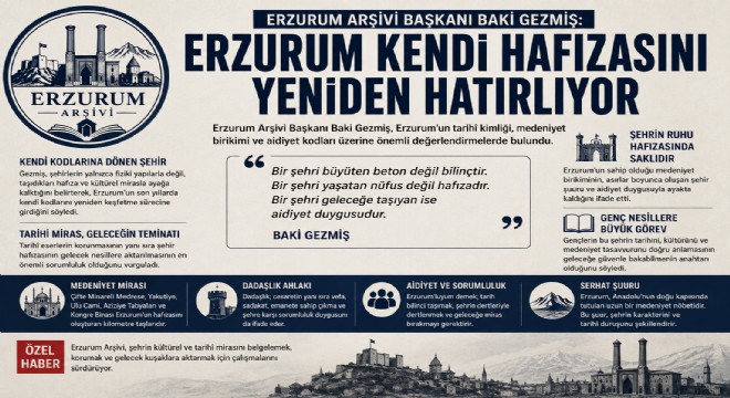 Erzurum Arşivinden çarpıcı tespit ve teklifler
