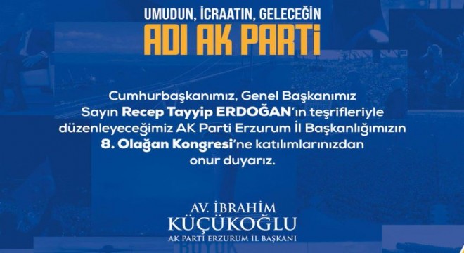 Erzurum Cumhurbaşkanı Erdoğan'ı ağırlayacak