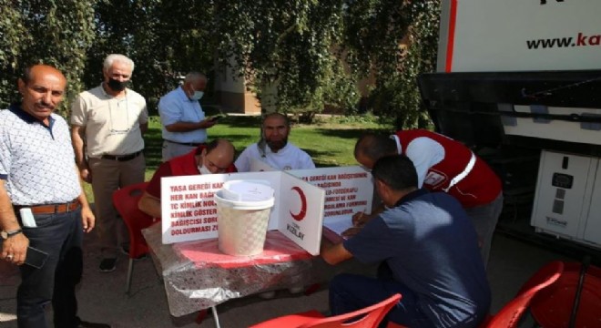 Erzurum OBM'den Kan Bağışına destek