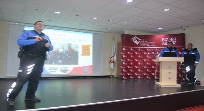 Erzurum TDP'den bilgilendirme etkinliği