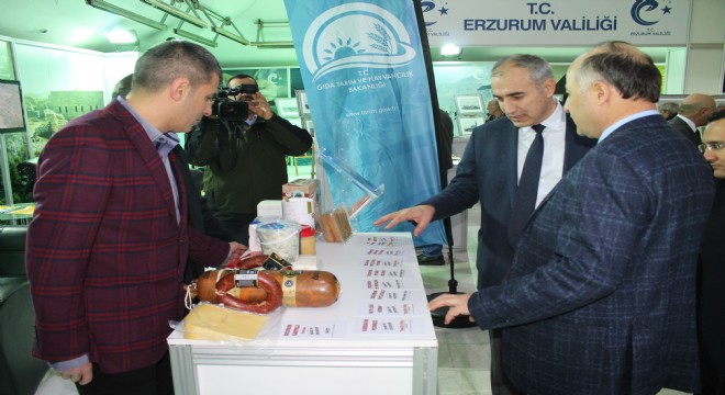 Erzurum Tarım Standı yoğun ilgi gördü