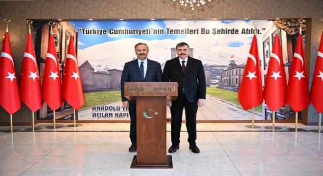Erzurum Valiliği Akçil'i ağırladı