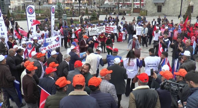 Erzurum'da 1 Mayıs Emek ve Dayanışma Günü