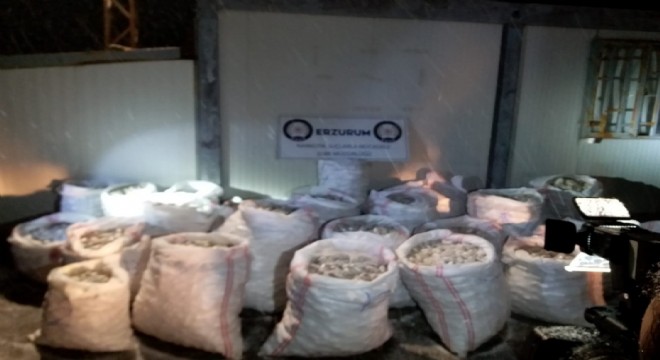 Erzurum'da 1 ton 535 kilo eroin ele geçirildi