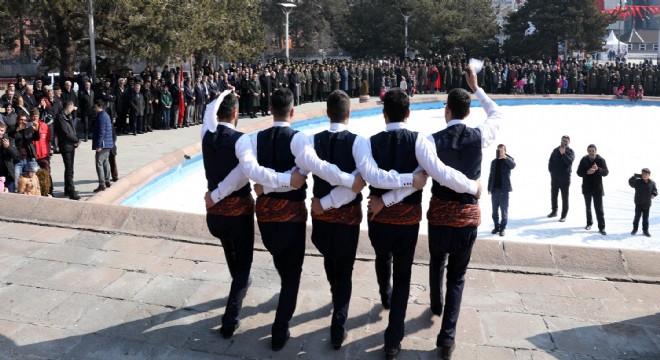 Erzurum'da 101'inci kurtuluş yılı coşkusu