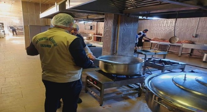 Erzurum'da 271 gıda üreticisi denetlendi