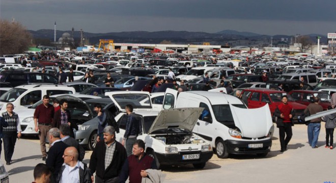 Erzurum'da 3 bin 643 araç devredildi