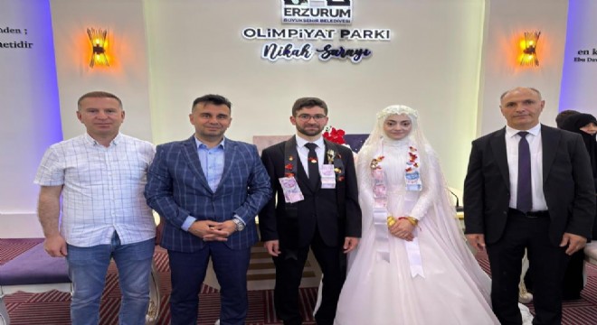 Erzurum'da 375 çift destekten yararlandı