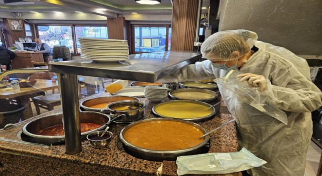 Erzurum'da 587 gıda işletmesi denetlendi