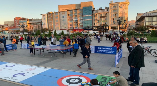 Erzurum'da Avrupa hareketliliği