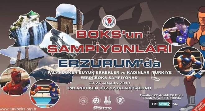 Erzurum'da Boks Şöleni